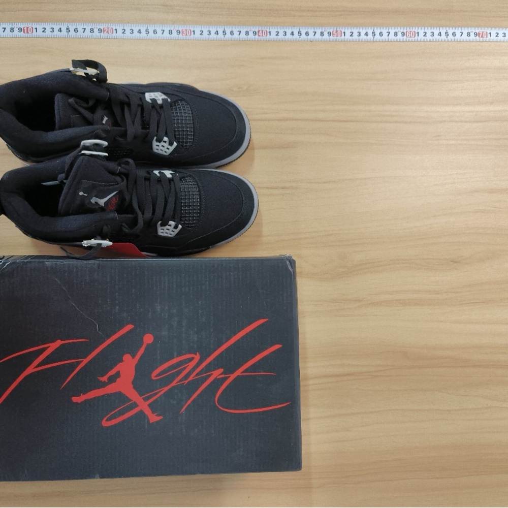 Jordan Gray and Black High-Top Athletic Sneakers - Picture 9 of 16